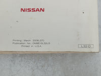 2008 Nissan Altima Owners Manual Book Guide P/N:OM8E-0L32U3 OEM Used Auto Parts - Oemusedautoparts1.com