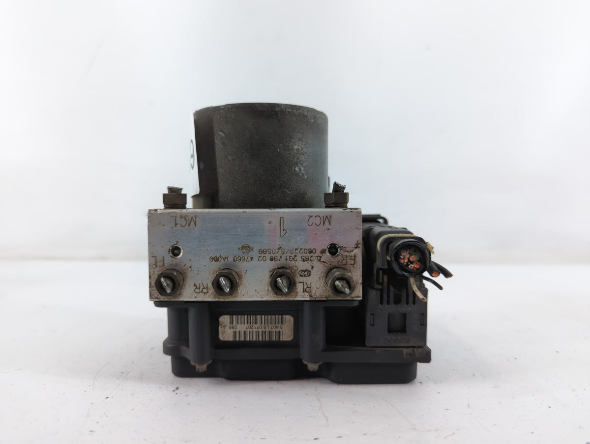 2007-2009 Nissan Altima Anti-Lock Brake ABS Pump Module Actuator OEM P/N:47660 JA000 0 265 231 798 02 Fits Fits 2007 2008 20