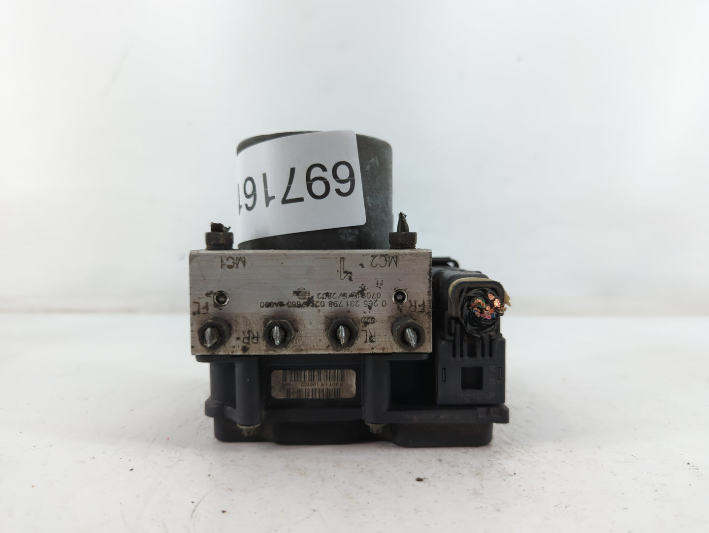 2007-2009 Nissan Altima ABS Pump Control Module Replacement P/N:0 265 231 798 Fits Fits 2007 2008 2009 OEM Used Auto Parts -