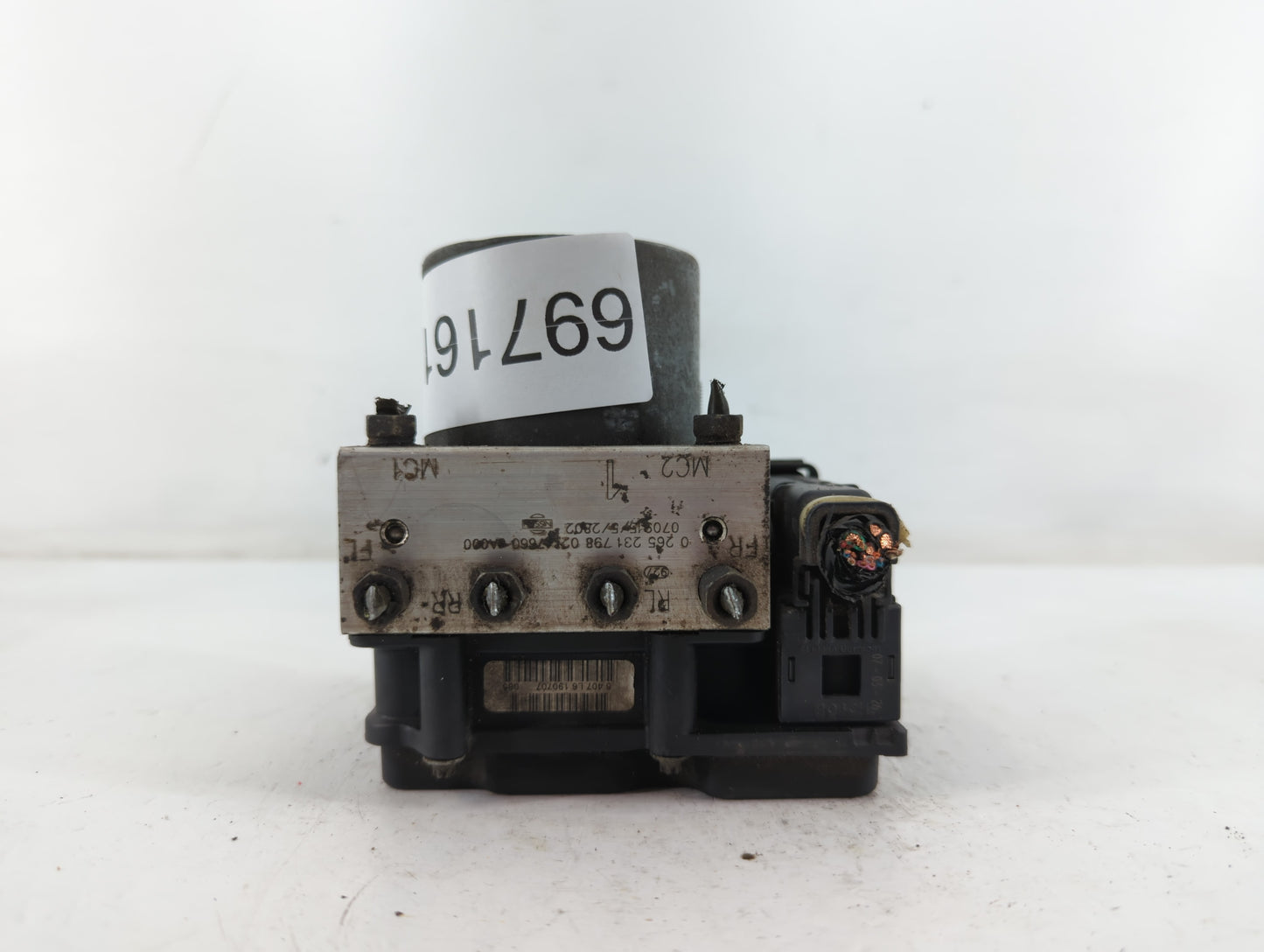 2007-2009 Nissan Altima ABS Pump Control Module Replacement P/N:0 265 231 798 Fits Fits 2007 2008 2009 OEM Used Auto Parts -