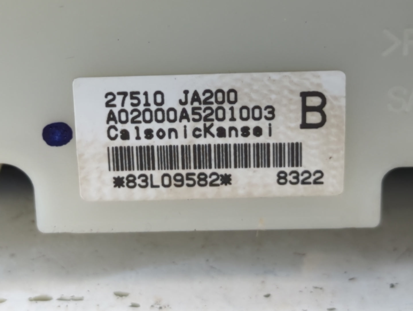 2007-2008 Nissan Altima Climate Control Module Temperature AC/Heater Replacement P/N:27510 JA200 Fits Fits 2007 2008 OEM Use