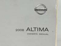 2008 Nissan Altima Owners Manual Book Guide P/N:OM8E-0L32U3 OEM Used Auto Parts - Oemusedautoparts1.com