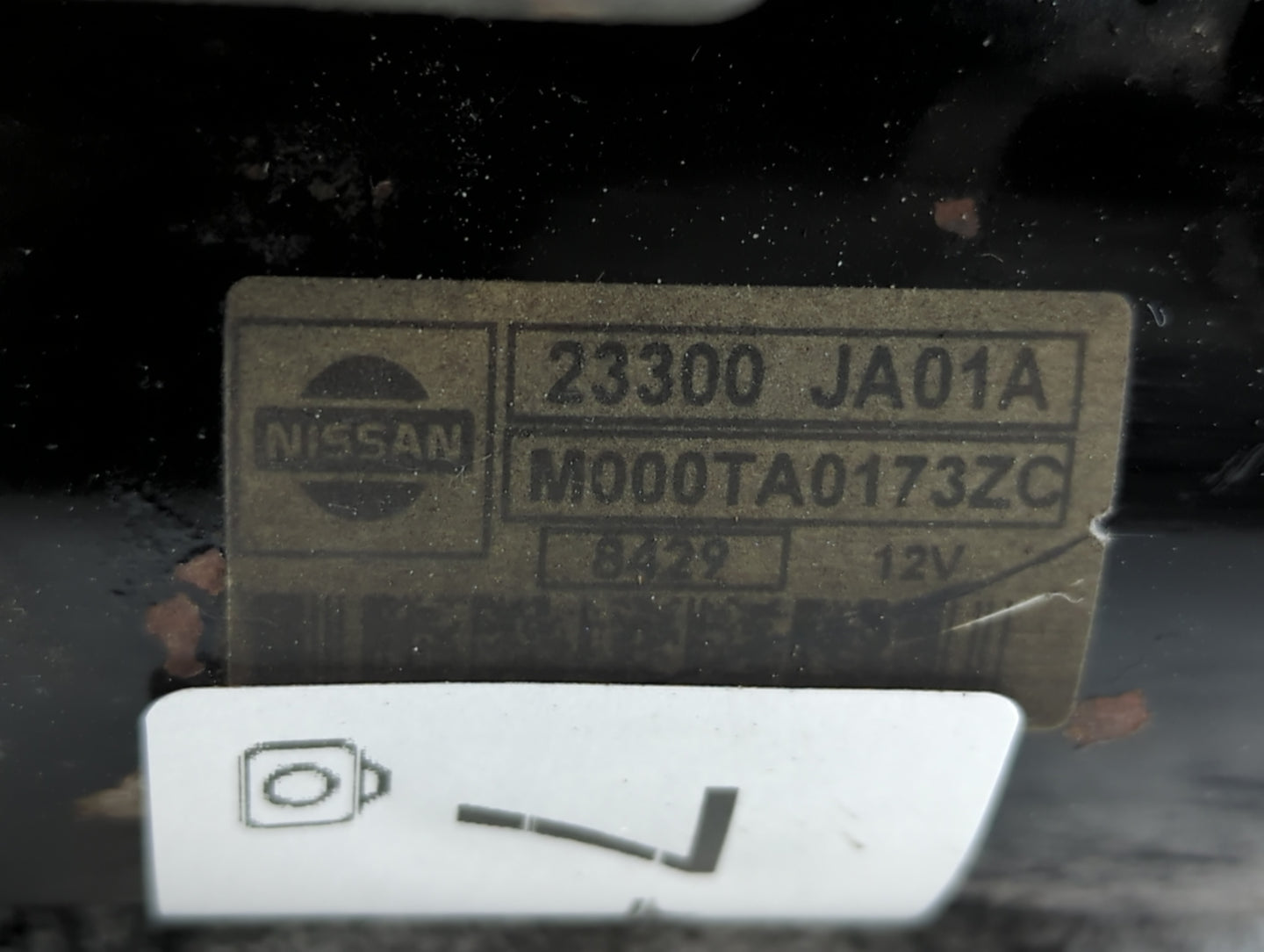 2007-2013 Nissan Altima Car Starter Motor Solenoid OEM P/N:23300 JA01A Fits Fits 2007 2008 2009 2010 2011 2012 2013 OEM Used