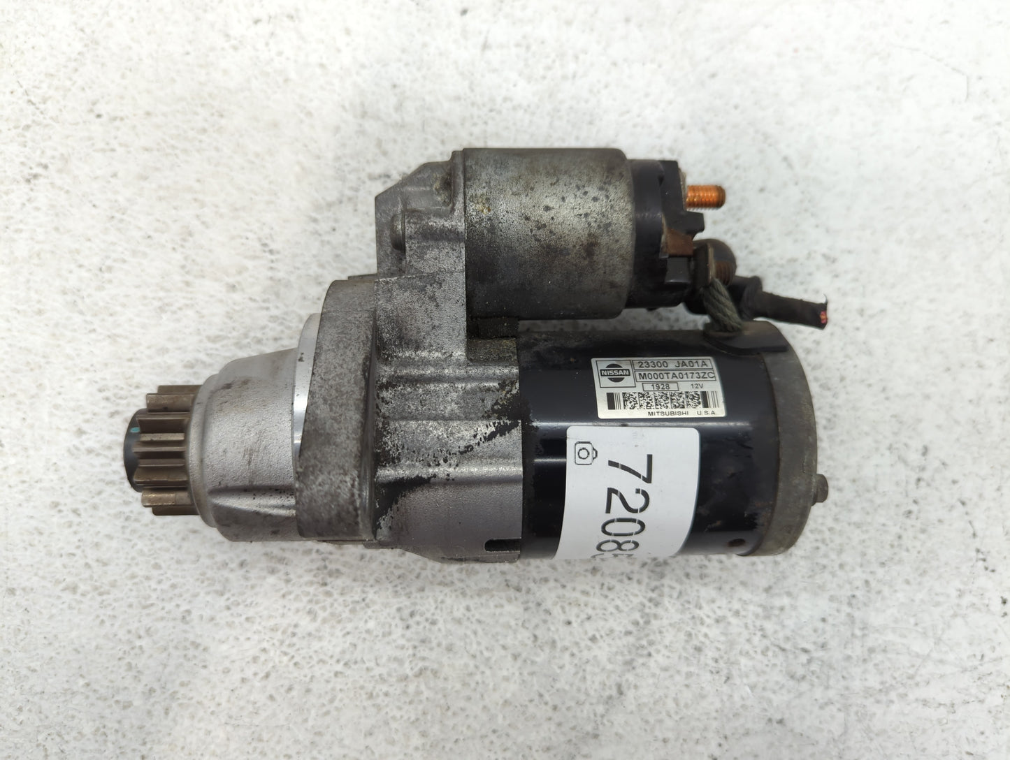 2007-2008 Nissan Altima Car Starter Motor Solenoid OEM P/N:23300 JA01A Fits Fits 2007 2008 OEM Used Auto Parts - Oemusedauto