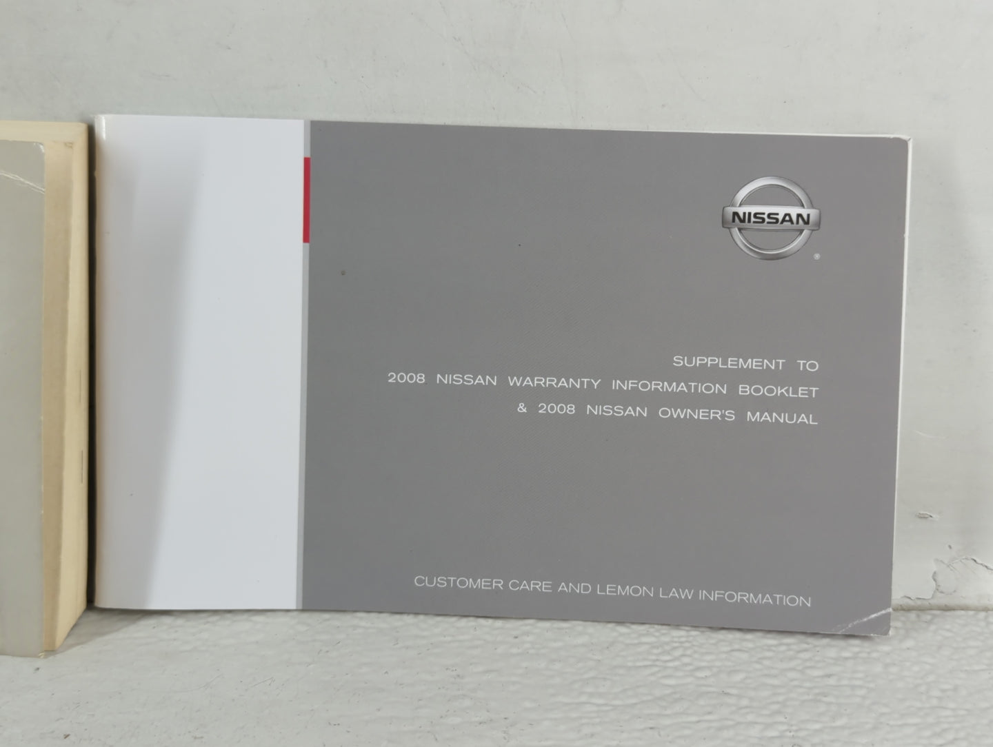 2008 Nissan Altima Owners Manual Book Guide P/N:OM8E-0L32U3 OEM Used Auto Parts - Oemusedautoparts1.com