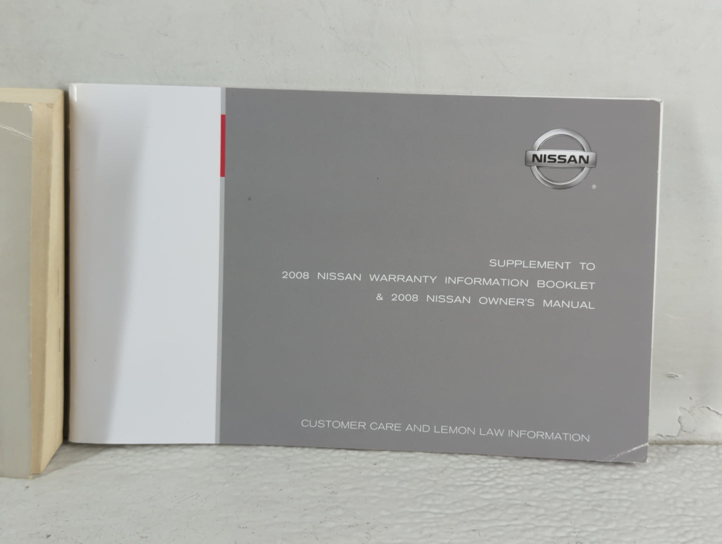 2008 Nissan Altima Owners Manual Book Guide P/N:OM8E-0L32U3 OEM Used Auto Parts - Oemusedautoparts1.com