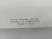 2008 Nissan Altima Owners Manual Book Guide P/N:OM8E-0L32U2 OEM Used Auto Parts - Oemusedautoparts1.com