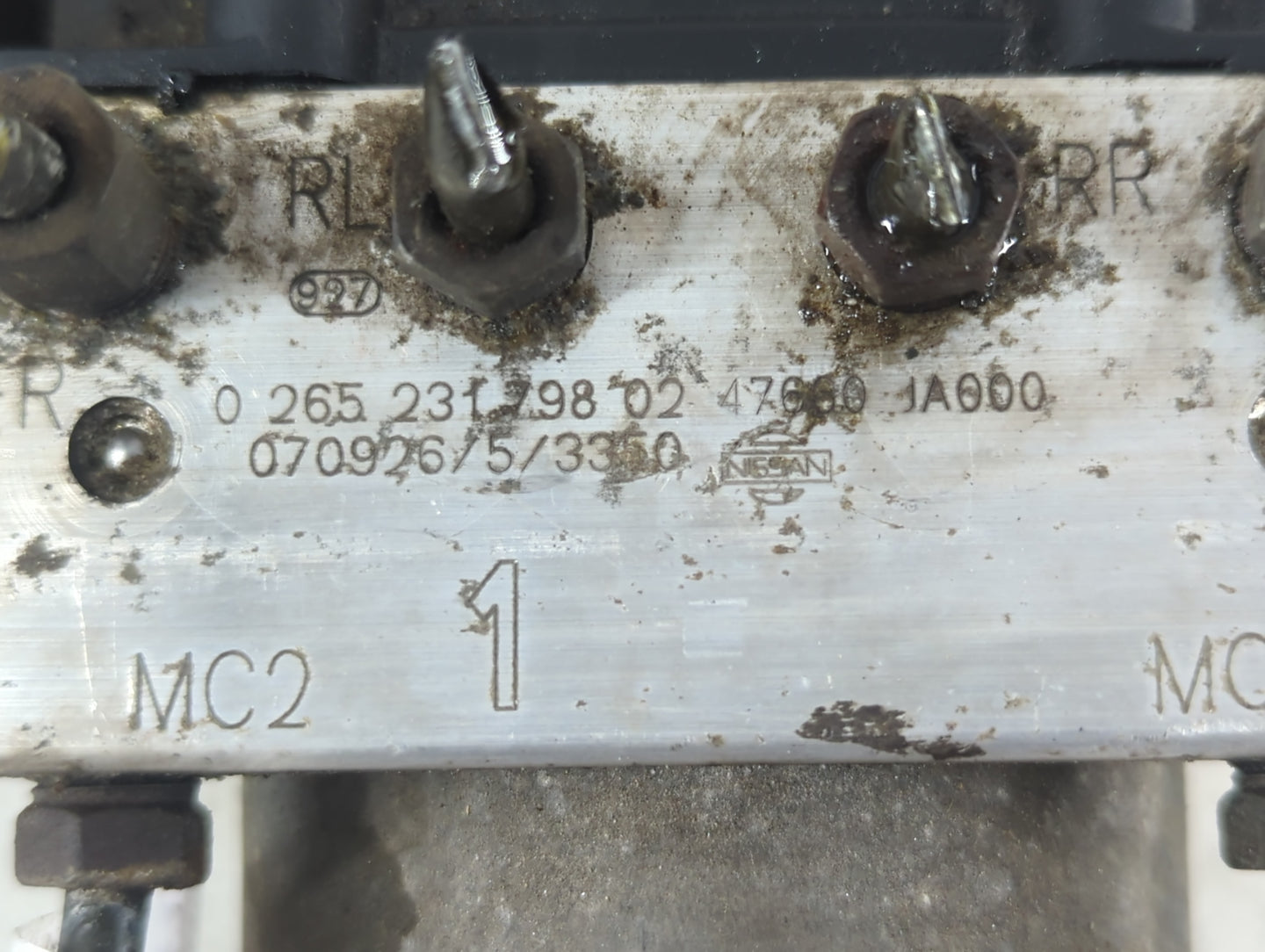 2008-2009 Nissan Altima ABS Pump Control Module Replacement P/N:47660 JA000 Fits Fits 2008 2009 OEM Used Auto Parts - Oemuse