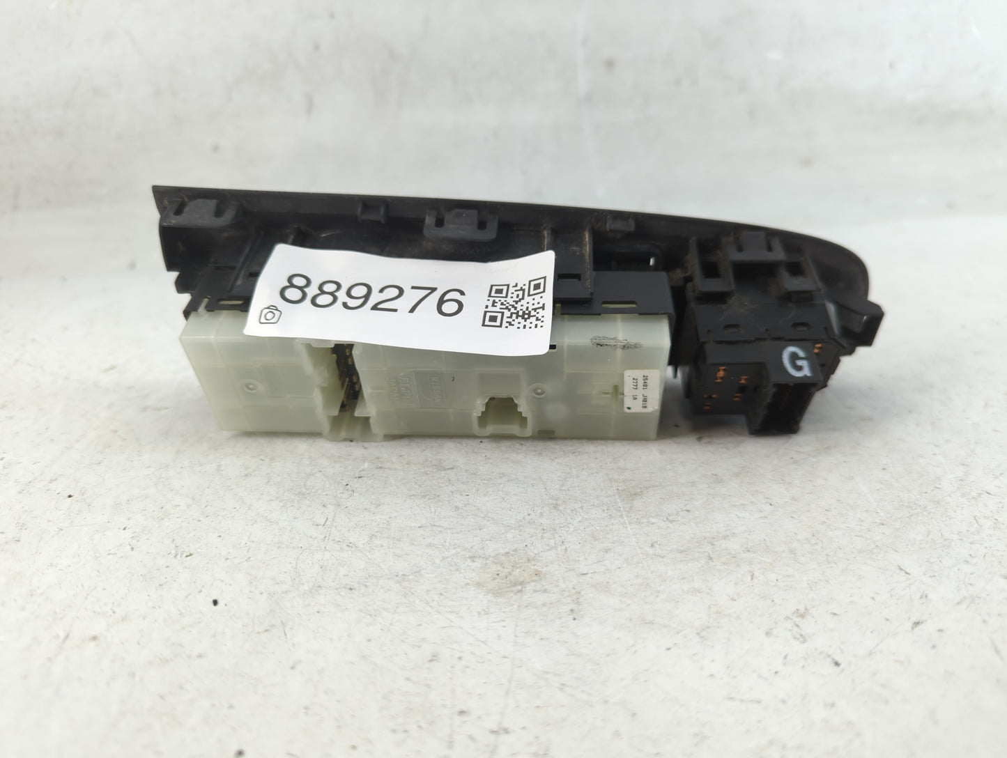 2007-2012 Nissan Altima Master Power Window Switch Replacement Driver Side Left P/N:25401 JA01B Fits OEM Used Auto Parts - O