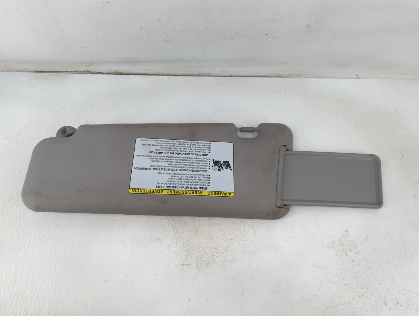 2008-2009 Nissan Altima Sun Visor Shade Replacement Passenger Right Mirror Fits Fits 2008 2009 OEM Used Auto Parts - Oemused