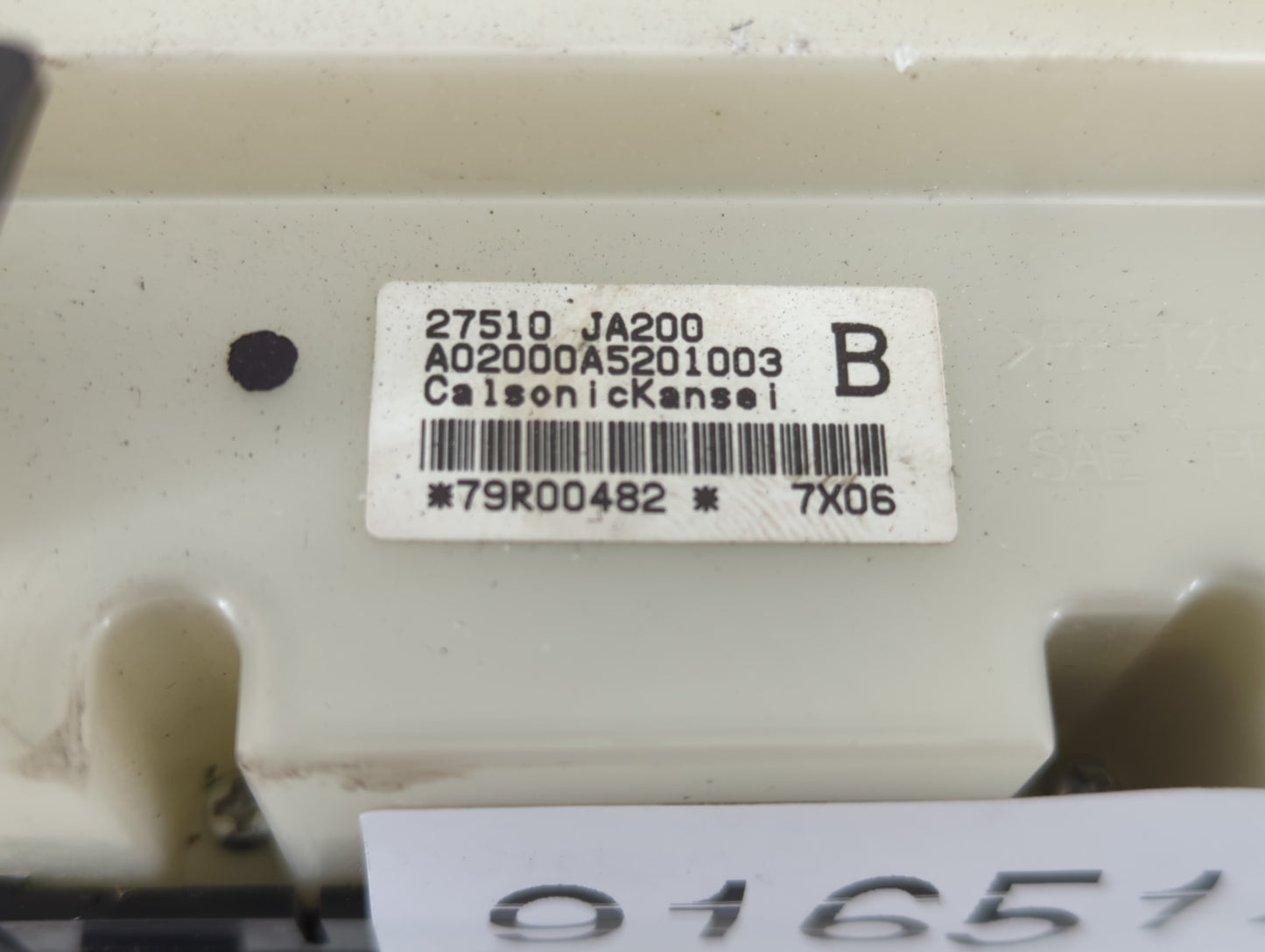 2007-2008 Nissan Altima Climate Control Module Temperature AC/Heater Replacement P/N:27510 JA200 Fits Fits 2007 2008 OEM Use