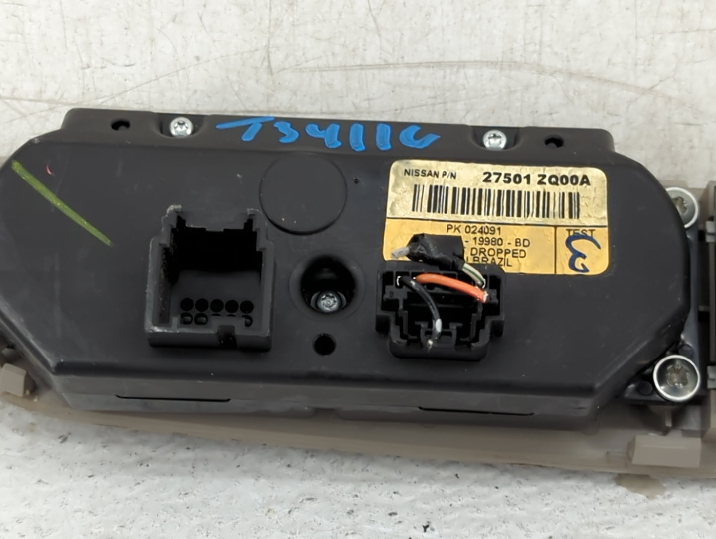 2008-2011 Nissan Armada Climate Control Module Temperature AC/Heater Replacement P/N:27501 ZQ00A Fits Fits 2008 2009 2010 20