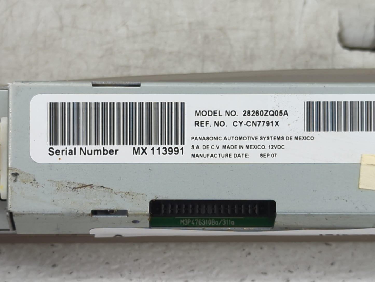 2008-2011 Nissan Armada Climate Control Module Temperature AC/Heater Replacement P/N:27501 ZQ00A Fits Fits 2008 2009 2010 20