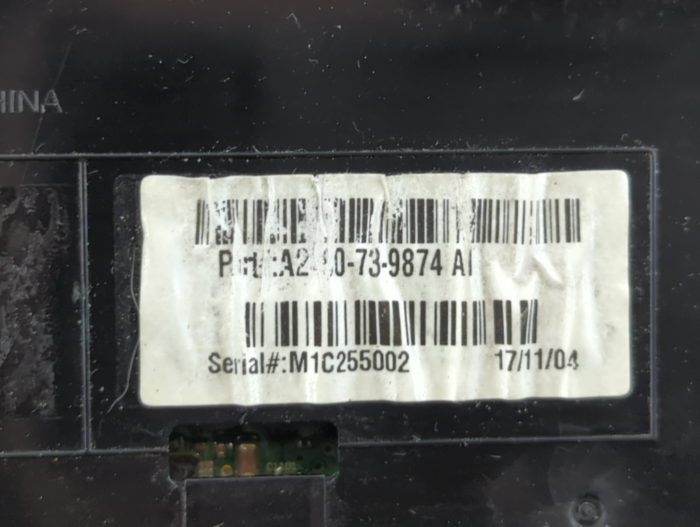 2008 Nissan Armada Overhead Roof Console - Oemusedautoparts1.com