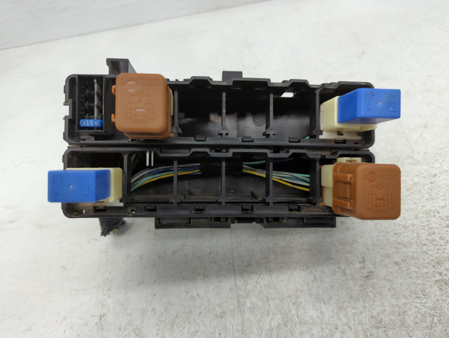2007-2008 Nissan Frontier Fusebox Fuse Box Panel Relay Module P/N:24382 Fits Fits 2007 2008 OEM Used Auto Parts - Oemusedaut