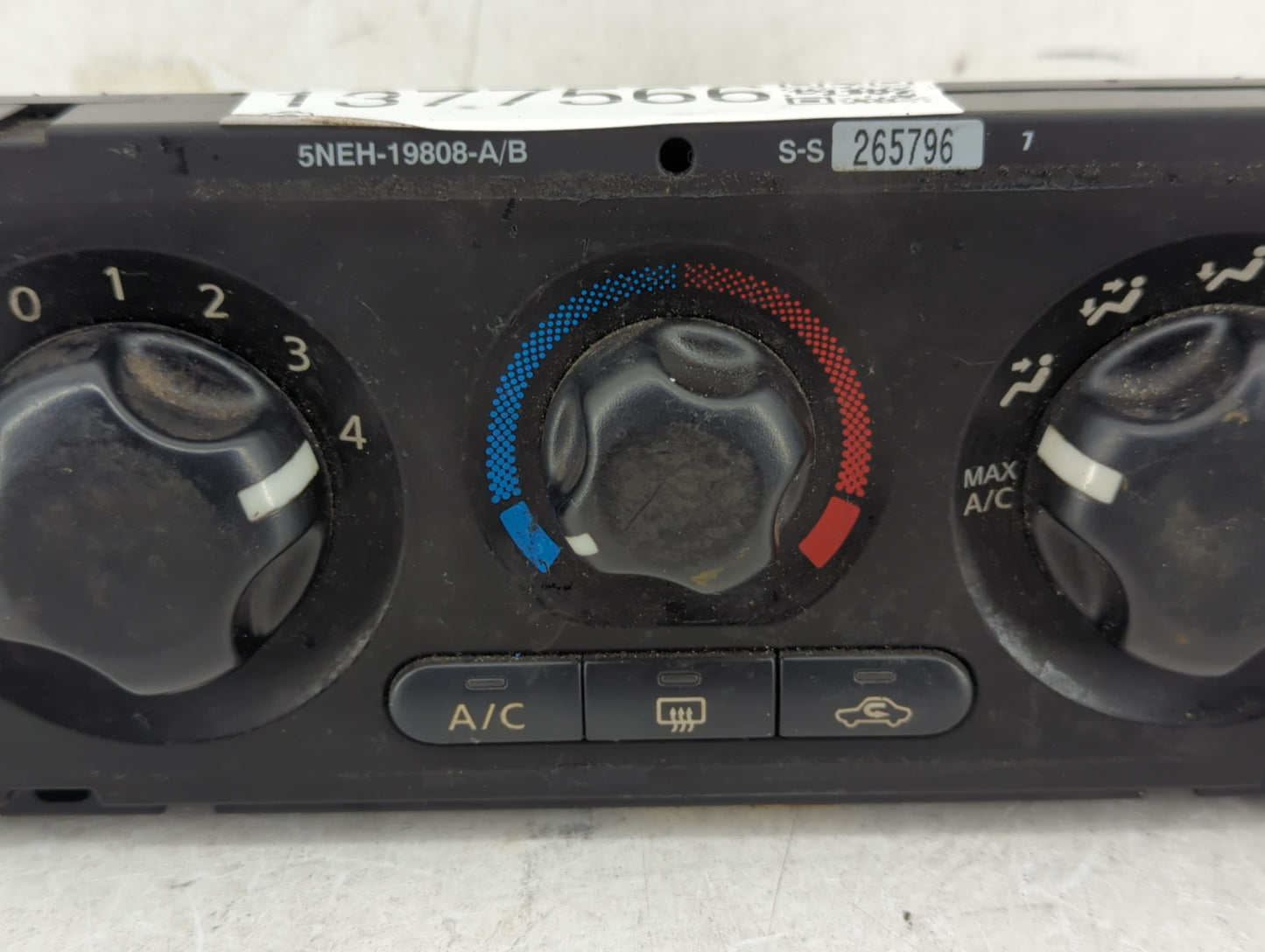 2005-2008 Nissan Frontier Climate Control Module Temperature AC/Heater Replacement P/N:5NEH-19808-A Fits OEM Used Auto Parts