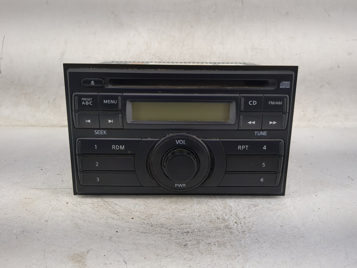 2008-2013 Nissan Frontier Radio AM FM Cd Player Receiver Replacement P/N:28185 ZS00A ZS00A28-185R01-AC Fits OEM Used Auto Pa