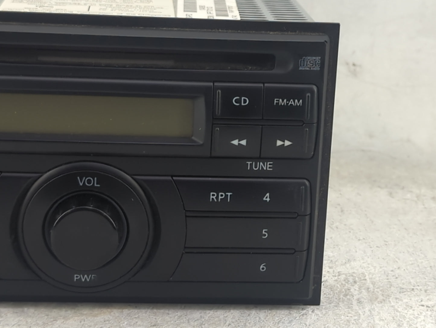 2008-2013 Nissan Frontier Radio AM FM Cd Player Receiver Replacement P/N:28185 ZS00A Z800A28-185R01-AC Fits OEM Used Auto Pa