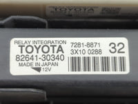 2007-2008 Nissan Frontier Fusebox Fuse Box Panel Relay Module P/N:82641-30340 ZP00B, 284B6ZE00C Fits Fits 2007 2008 OEM Used
