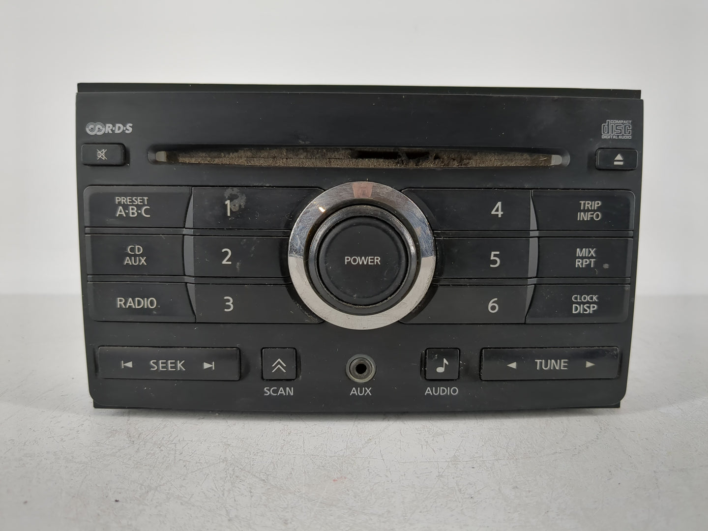 2007-2008 Nissan Maxima Radio AM FM Cd Player Receiver Replacement P/N:28185 ZE50A Fits Fits 2007 2008 OEM Used Auto Parts -