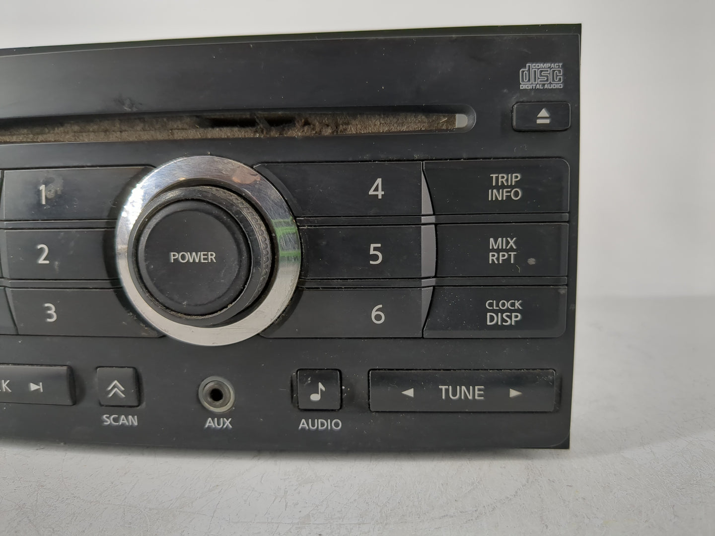 2007-2008 Nissan Maxima Radio AM FM Cd Player Receiver Replacement P/N:28185 ZE50A Fits Fits 2007 2008 OEM Used Auto Parts -