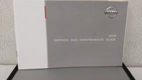2008 Nissan Maxima Owners Manual Book Guide OEM Used Auto Parts - Oemusedautoparts1.com