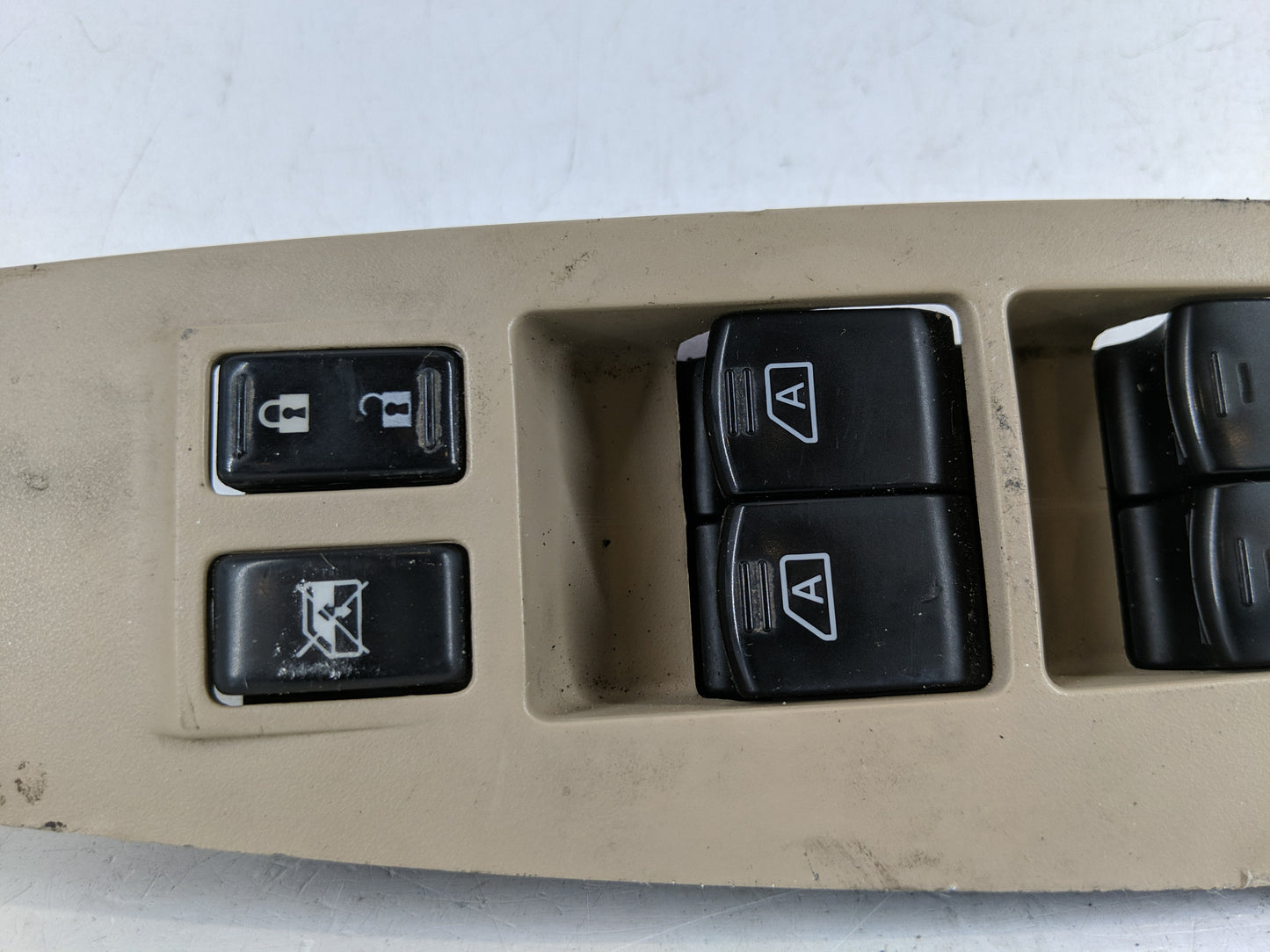 2004-2008 Nissan Maxima Master Power Window Switch Replacement Driver Side Left P/N:80961-7Y002 80961-7Y001 Fits OEM Used Au