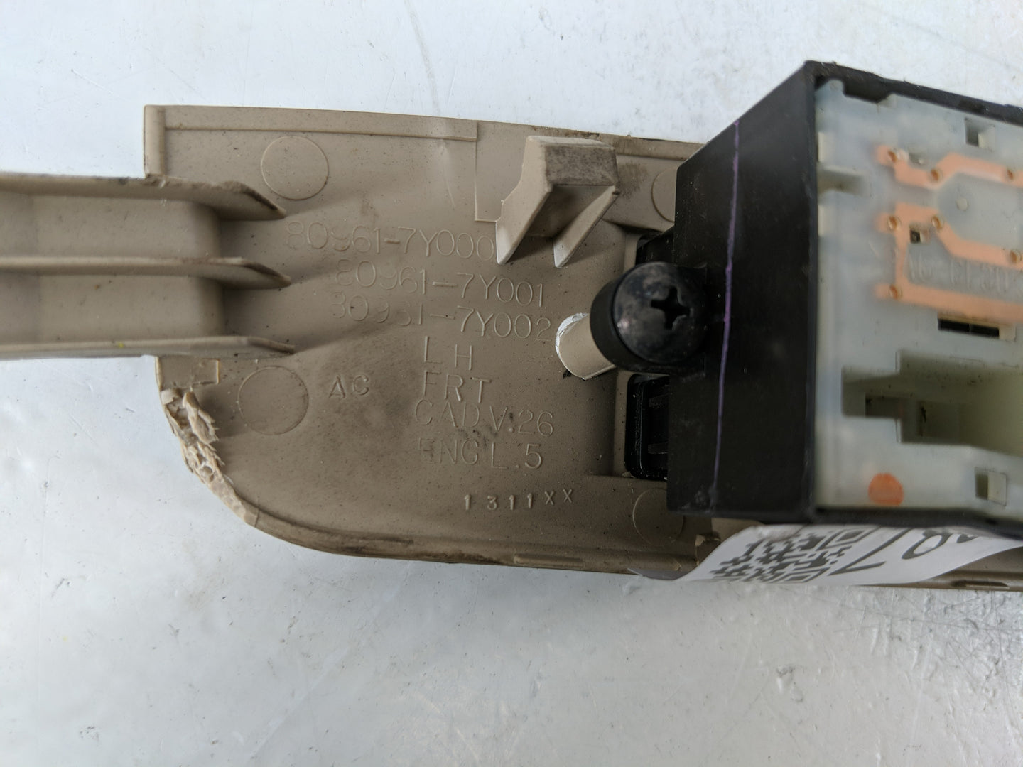 2004-2008 Nissan Maxima Master Power Window Switch Replacement Driver Side Left P/N:80961-7Y002 80961-7Y001 Fits OEM Used Au