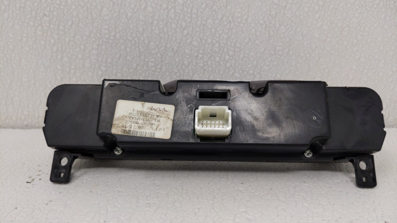 2007-2008 Nissan Maxima Climate Control Module Temperature AC/Heater Replacement P/N:96939 ZK30E 27500 ZK30A Fits Fits 2007 