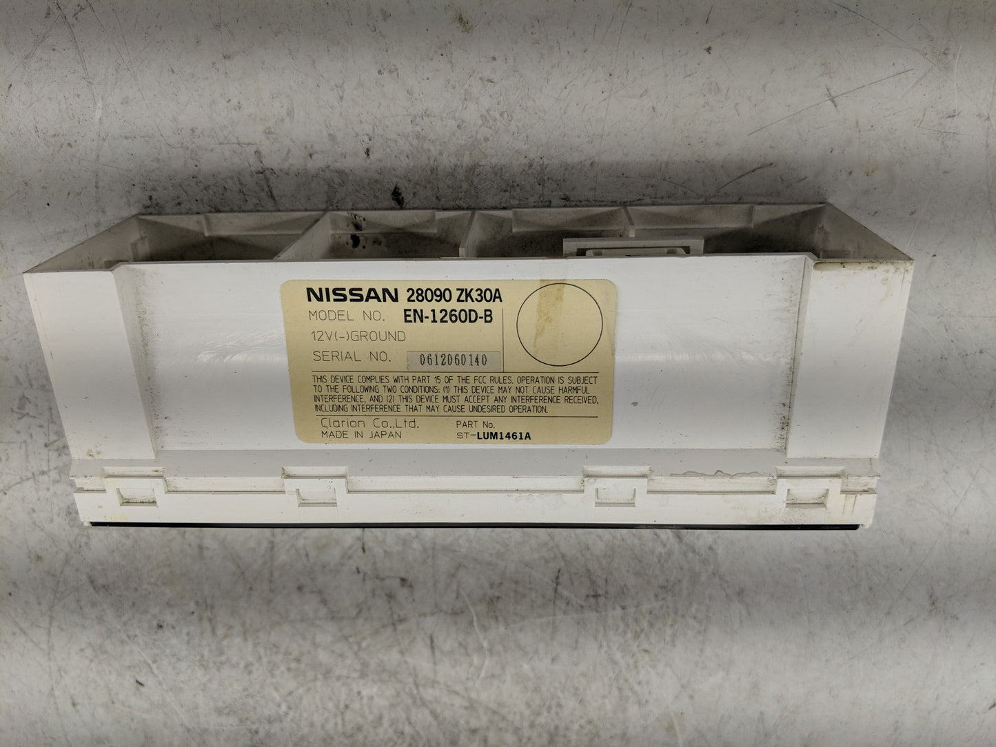 2007-2008 Nissan Maxima Information-gps-tv Control Module - Oemusedautoparts1.com
