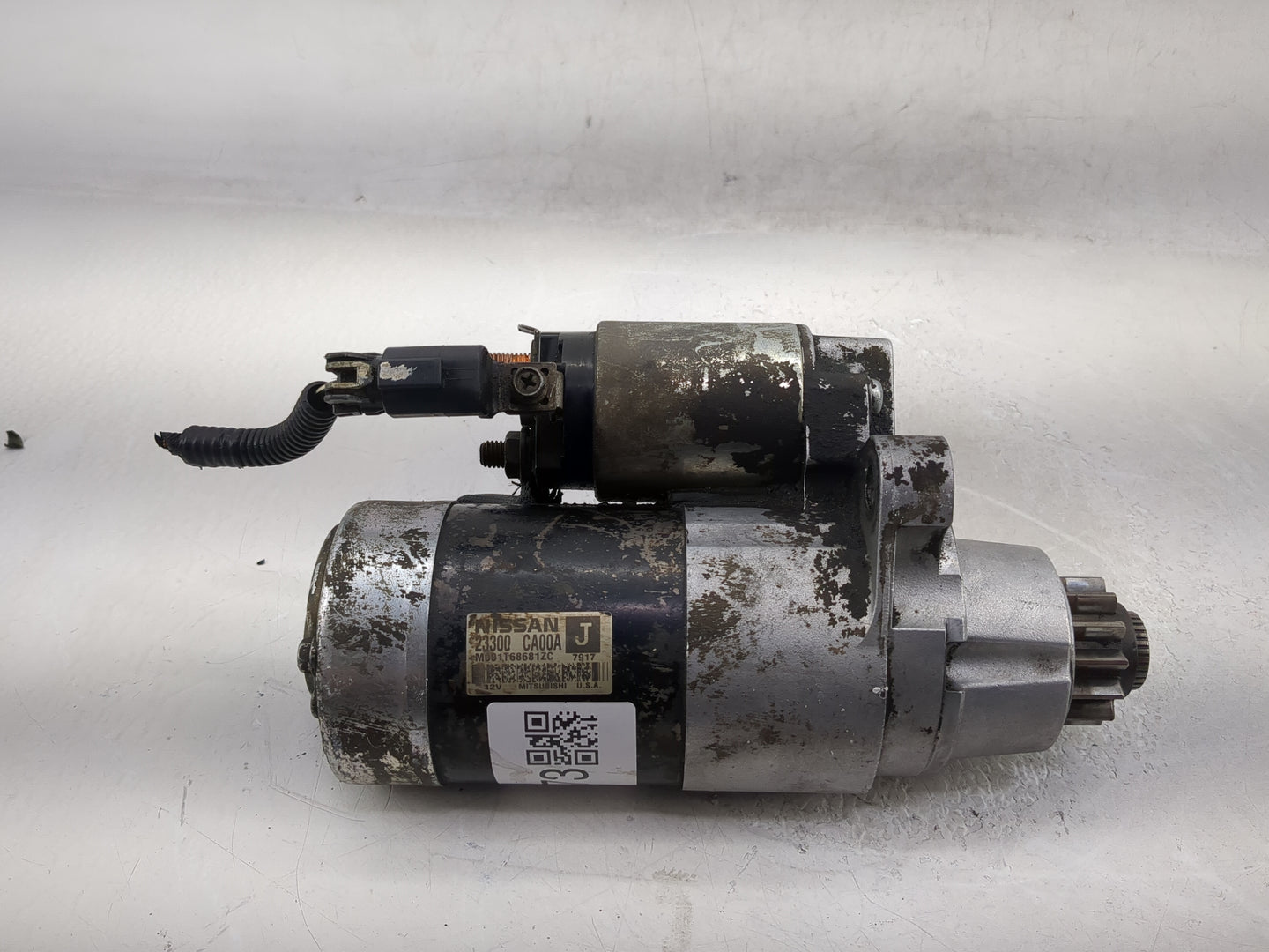 2007-2008 Nissan Maxima Car Starter Motor Solenoid OEM P/N:23300 CA00A Fits Fits 2003 2004 2005 2006 2007 2008 OEM Used Auto