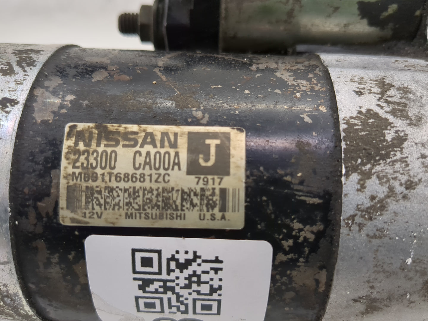 2007-2008 Nissan Maxima Car Starter Motor Solenoid OEM P/N:23300 CA00A Fits Fits 2003 2004 2005 2006 2007 2008 OEM Used Auto