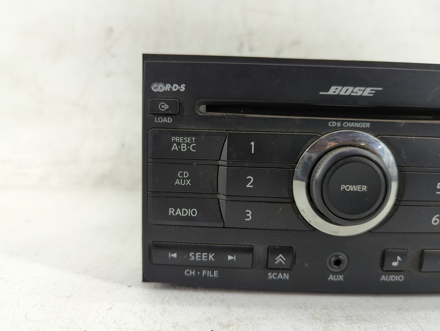 2007-2008 Nissan Maxima Radio AM FM Cd Player Receiver Replacement P/N:28185 ZK31A Fits Fits 2007 2008 OEM Used Auto Parts -