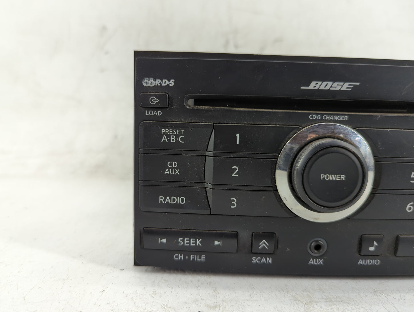 2007-2008 Nissan Maxima Radio AM FM Cd Player Receiver Replacement P/N:28185 ZK31A Fits Fits 2007 2008 OEM Used Auto Parts -