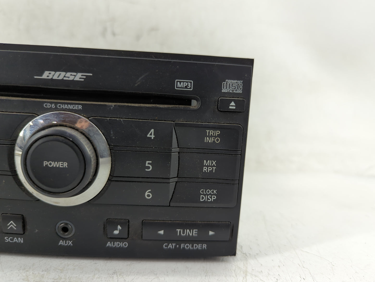 2007-2008 Nissan Maxima Radio AM FM Cd Player Receiver Replacement P/N:28185 ZK31A Fits Fits 2007 2008 OEM Used Auto Parts -