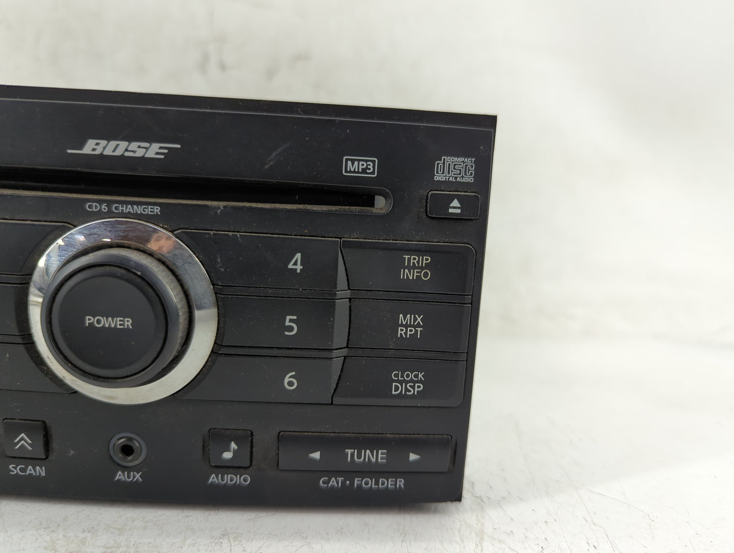 2007-2008 Nissan Maxima Radio AM FM Cd Player Receiver Replacement P/N:28185 ZK31A Fits Fits 2007 2008 OEM Used Auto Parts -