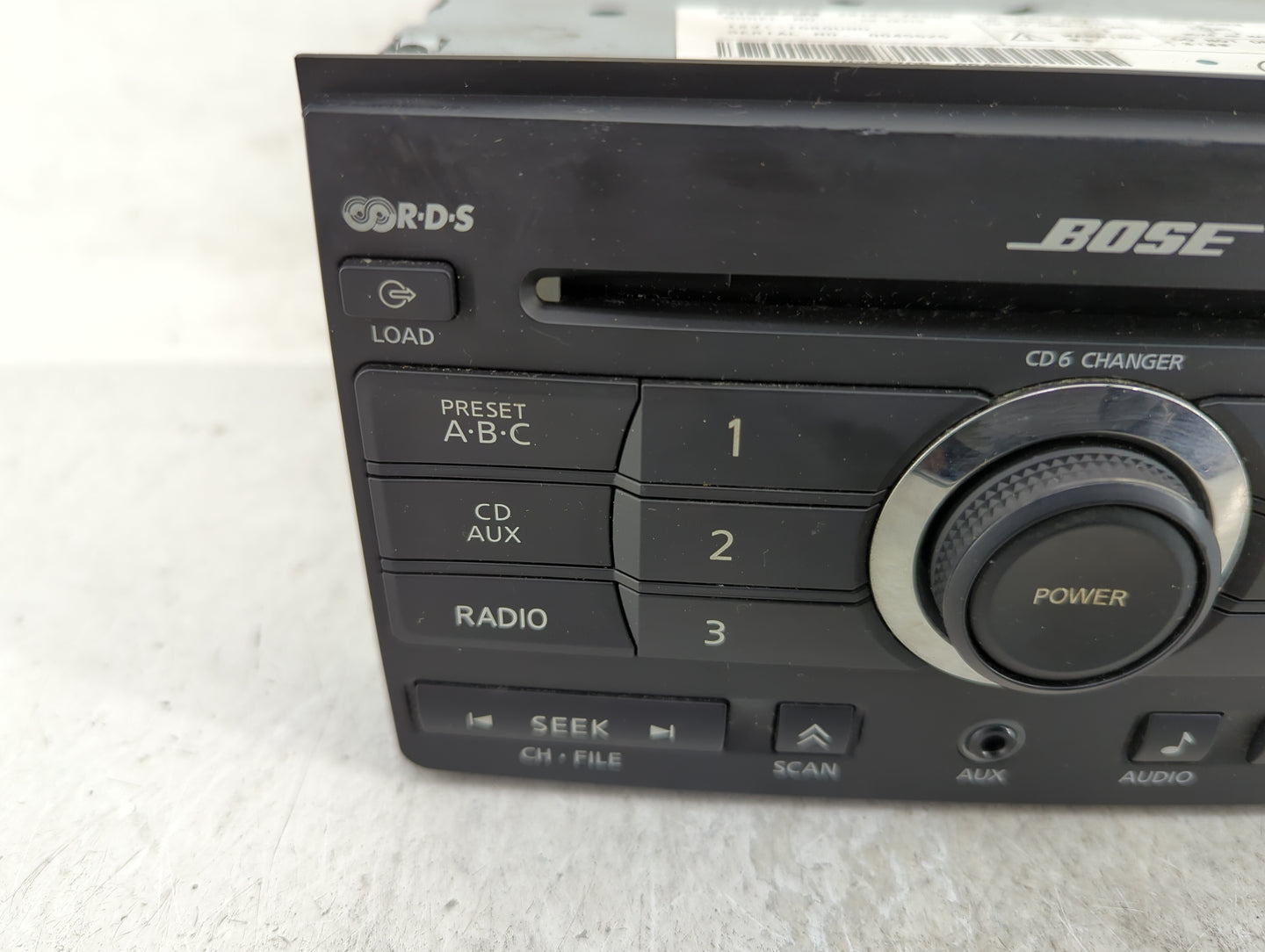 2008 Nissan Maxima Radio AM FM Cd Player Receiver Replacement P/N:28185 ZE50B Fits OEM Used Auto Parts - Oemusedautoparts1.c