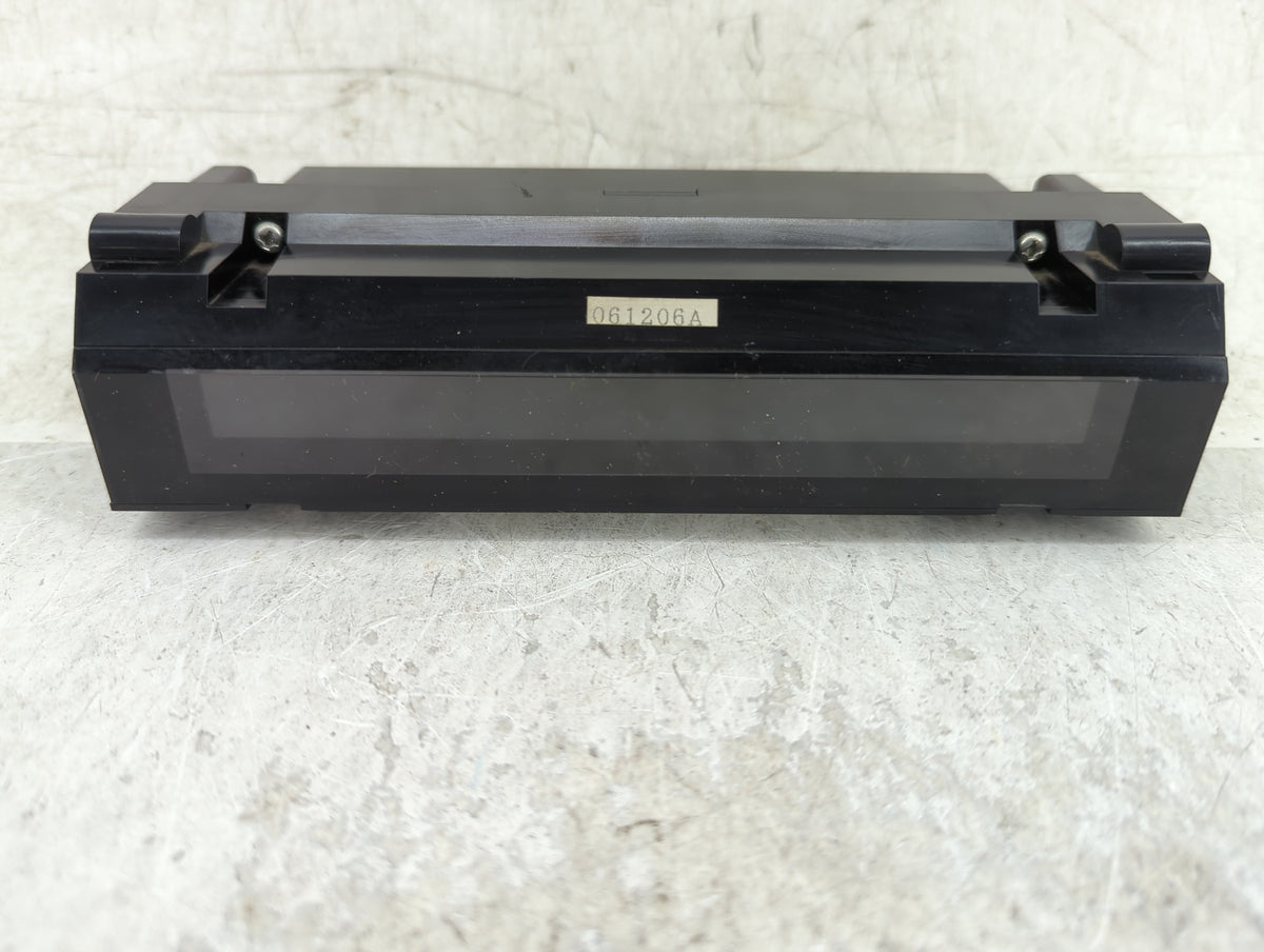 2008 Nissan Maxima Digitial Dash Clock P/N:27775ZK30B Fits OEM Used Auto Parts - Oemusedautoparts1.com