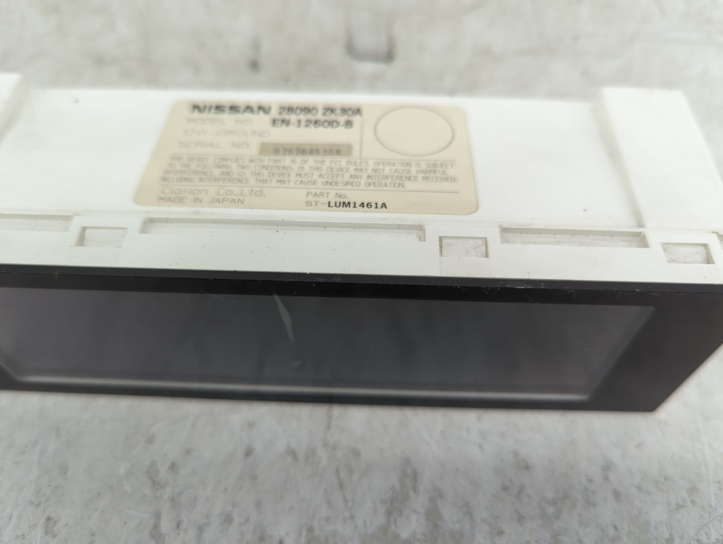 2007-2008 Nissan Maxima Information Display Screen - Oemusedautoparts1.com