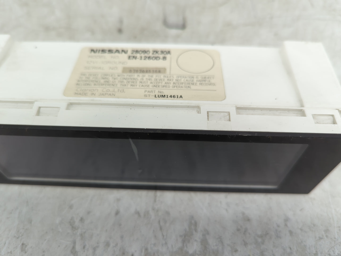 2007-2008 Nissan Maxima Information Display Screen - Oemusedautoparts1.com