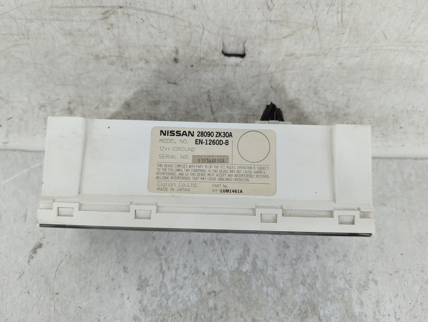 2007-2008 Nissan Maxima Information Display Screen - Oemusedautoparts1.com