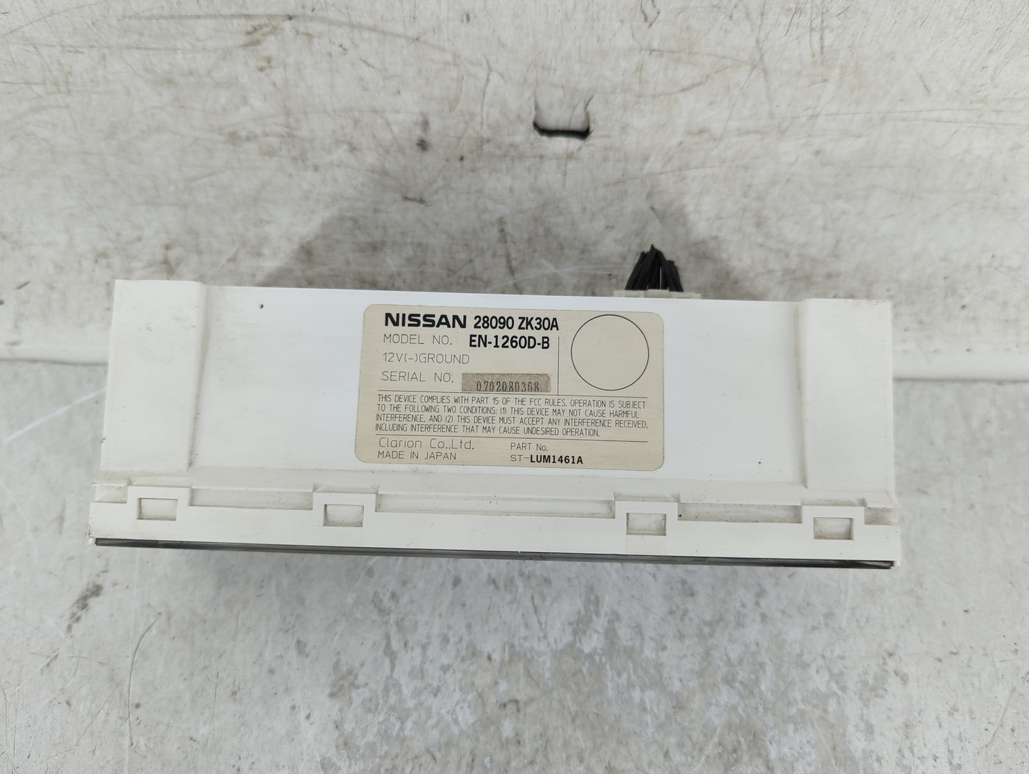 2007-2008 Nissan Maxima Information Display Screen - Oemusedautoparts1.com