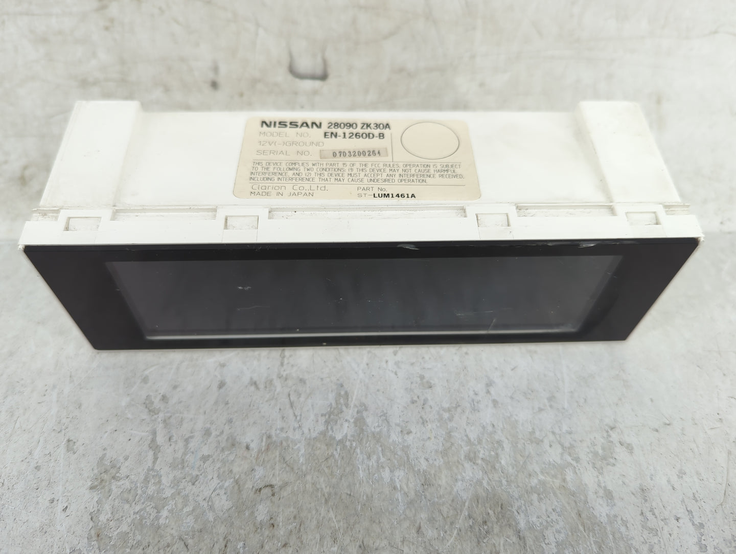 2007-2008 Nissan Maxima Information Display Screen - Oemusedautoparts1.com