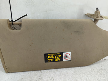2008 Nissan Maxima Sun Visor Shade Replacement Passenger Right Mirror Fits OEM Used Auto Parts - Oemusedautoparts1.com