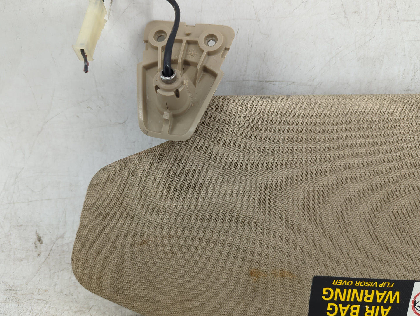 2006-2008 Nissan Maxima Sun Visor Shade Replacement Passenger Right Mirror Fits Fits 2006 2007 2008 OEM Used Auto Parts - Oe