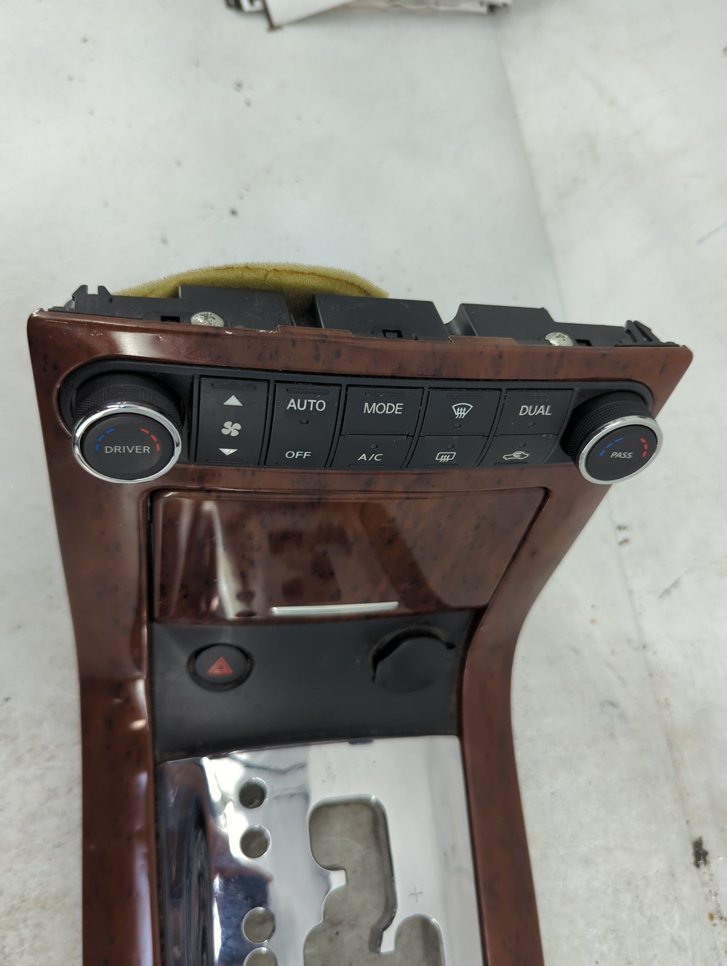 2007-2008 Nissan Maxima Climate Control Module Temperature AC/Heater Replacement Fits Fits 2007 2008 OEM Used Auto Parts - O