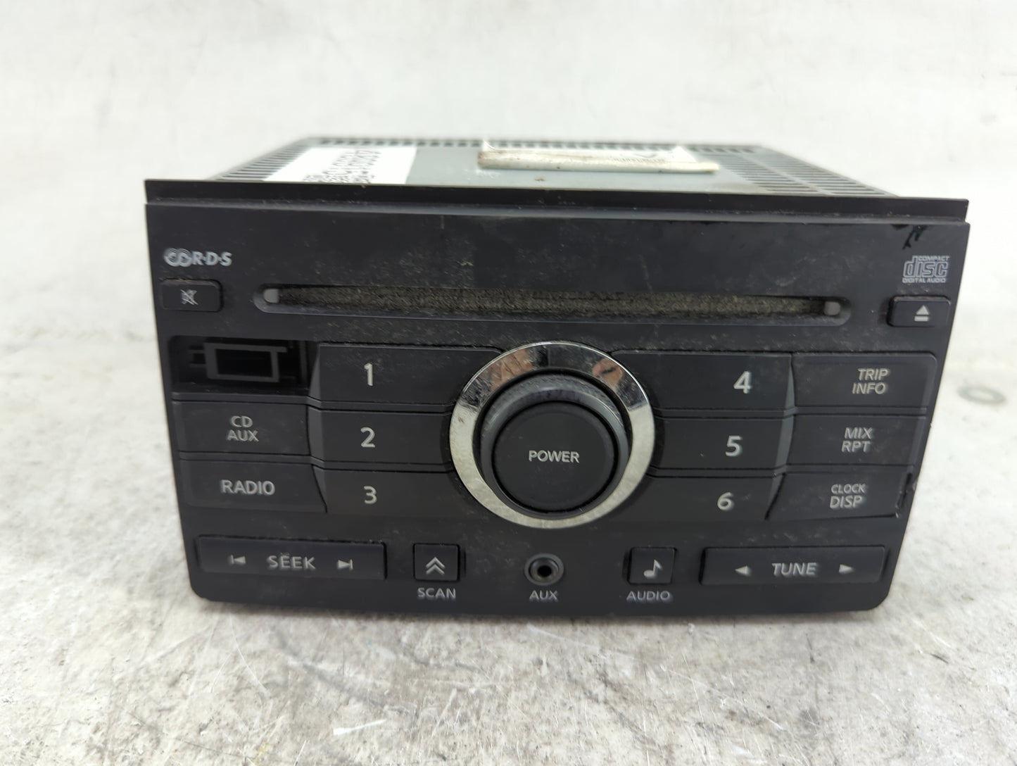 2008 Nissan Maxima Radio AM FM Cd Player Receiver Replacement P/N:28185 ZE50A PN-2838D, PN2838DB Fits OEM Used Auto Parts - 