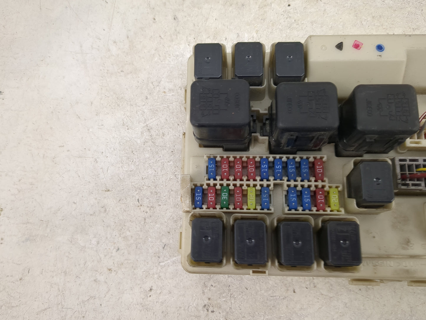 2007-2008 Nissan Maxima Fusebox Fuse Box Panel Relay Module Fits Fits 2007 2008 OEM Used Auto Parts - Oemusedautoparts1.com