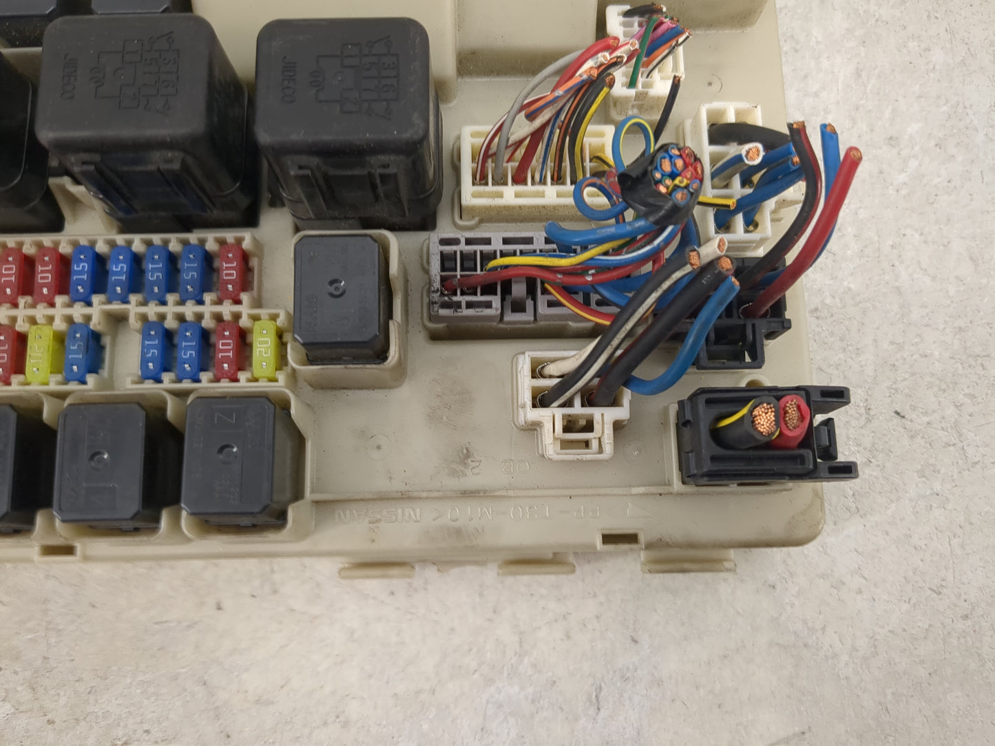 2007-2008 Nissan Maxima Fusebox Fuse Box Panel Relay Module Fits Fits 2007 2008 OEM Used Auto Parts - Oemusedautoparts1.com