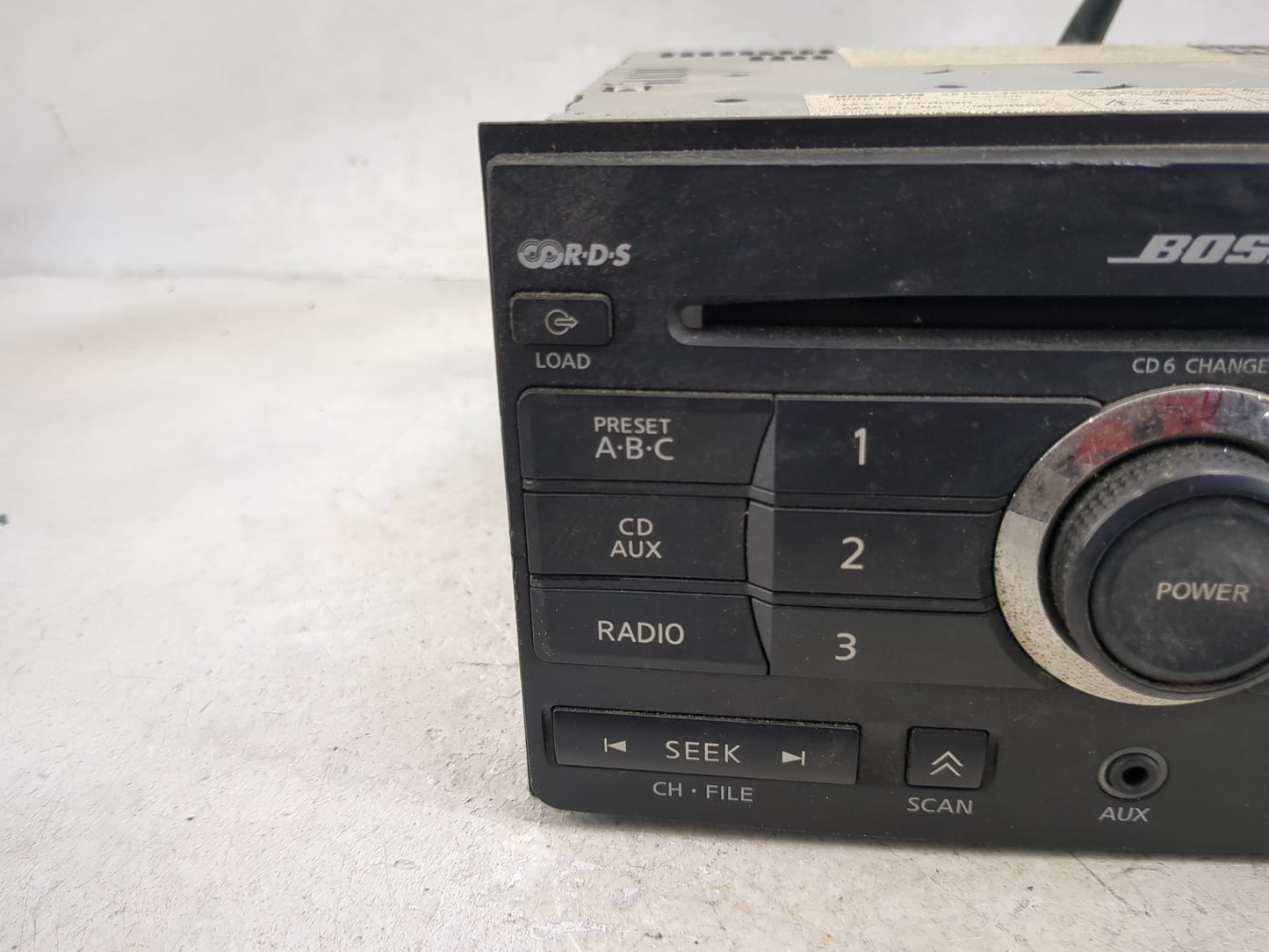 2008 Nissan Maxima Radio AM FM Cd Player Receiver Replacement P/N:28185 ZE50B PN-2837D, PN2837DB, 2B6-6469-23 Fits OEM Used 